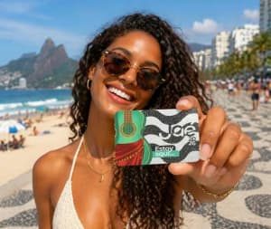 Jaé lança cartão personalizado para o show da Shakira